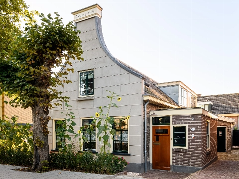 Schildje voor woonhuis in Kethel